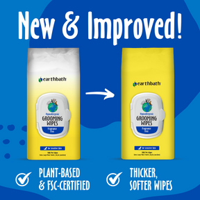 Hypoallergenic Grooming Wipes New & Improved Package