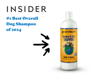 INSIDER Best Overall Dog Shampoo 2024 earthbath oat & aloe shampoo