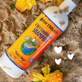 2-in-1 Conditioning Shampoo  - Mango Tango® with hearts on a beach