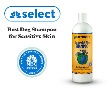 NBC Select Best Dog Shampoo for Sensitive Skin, Oat & Aloe Shampoo