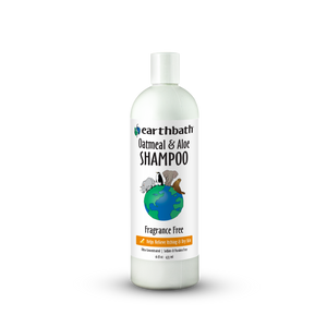 Earthbath Oatmeal & Aloe Shampoo bottle on a white background