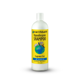 Earthbath hypoallergenic shampoo bottle on a white background