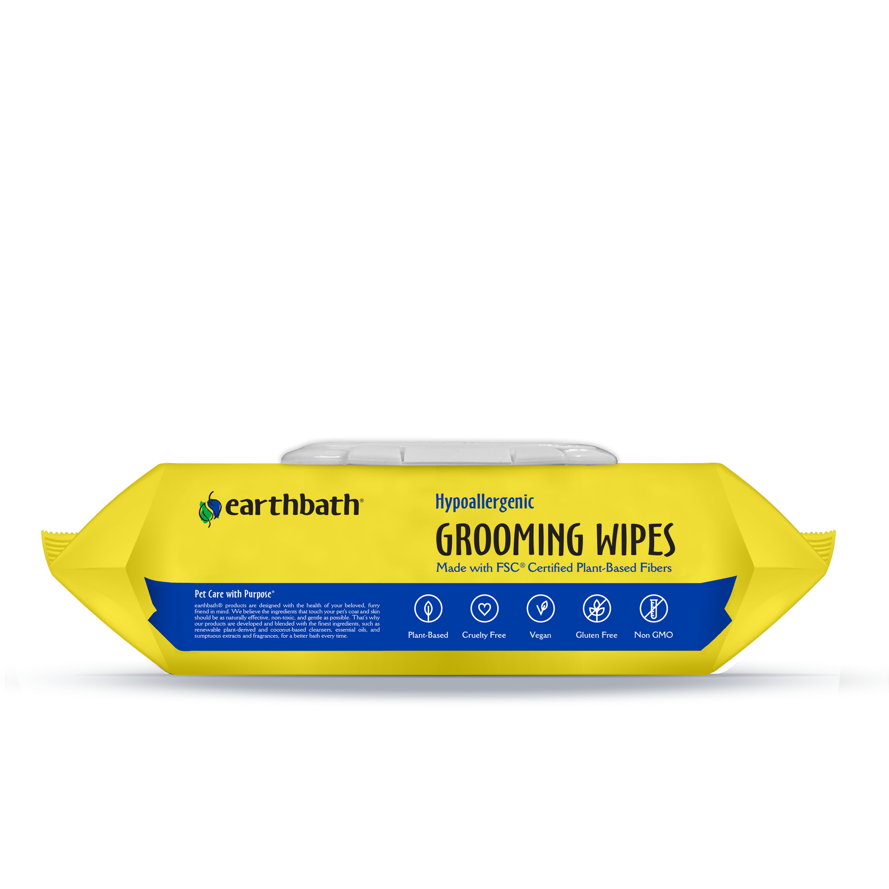 Hypoallergenic Grooming Wipes lying down