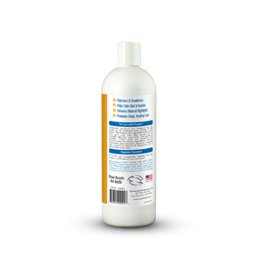White bottle with label on a white background