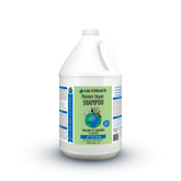 A one-gallon white plastic jug of earthbath Moisture Repair Shampoo, featuring a green and blue label with a globe graphic, set against a white background.