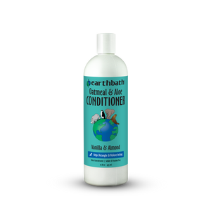 Earthbath Oatmeal & Aloe Conditioner bottle on a white background