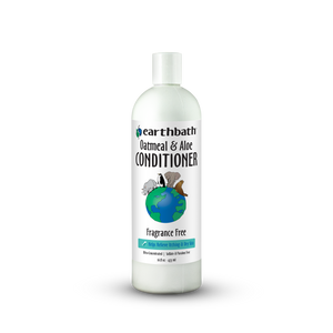 Earthbath Oatmeal & Aloe Conditioner bottle on a white background