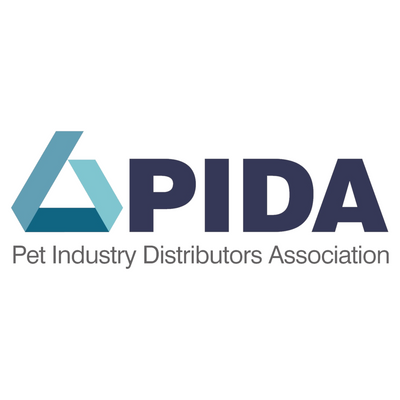 Logo of the Pet Industry Distributors Association (PIDA) on a white background