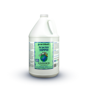 earthbath® Hot Spot Relief Shampoo, Tea Tree Oil & Aloe Vera, Helps Soothe Hot Spots & Skin Conditions, Made in USA, 128 oz