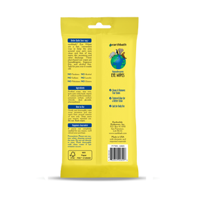 Hypoallergenic Eye Wipes back